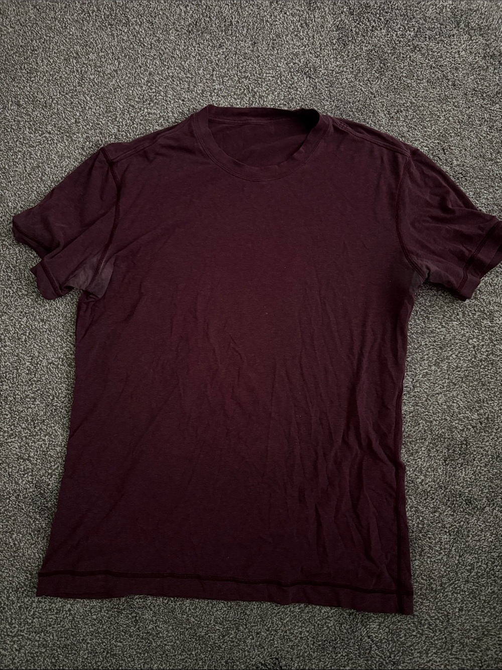 lululemon athletica Men's Crew Tee in Deep Wine